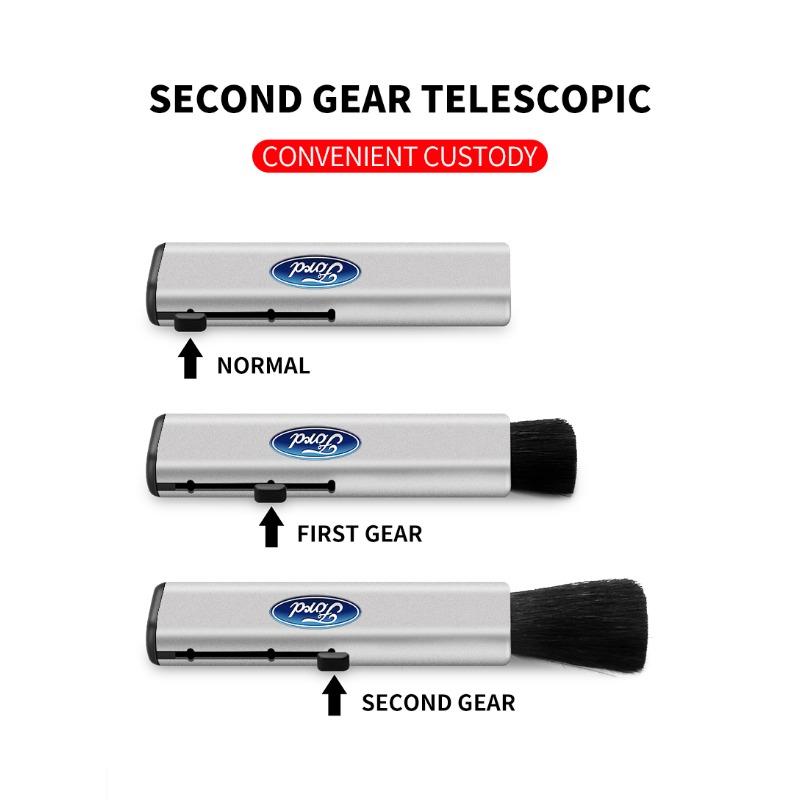 Car Interior Cleaning Tool Outlet Soft Brush Artifact Brush Goods For Ford Focus Mondeo MK1 MK2 MK4 MK3 Fiesta ST Kugo Transit Escape Fusion Explorer