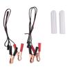 Authentic Auto Fuel Injector Nozzle Flush Cleaner Adapter DIY Cleaning Tool Universal Car Kit Set Universal