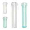 100/200Pcs PVC Flower Fresh-keeping Tube Cap Water Storage Tube Flower Arrangement Flower Water Tube Hydroponic Contain