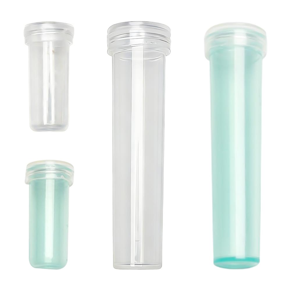 100/200Pcs PVC Flower Fresh-keeping Tube Cap Water Storage Tube Flower Arrangement Flower Water Tube Hydroponic Contain
