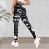 Europäische & Amerikanische Trendige 3D-Bedruckte Slim-Fit Leggings - Modische Sport-Tights
