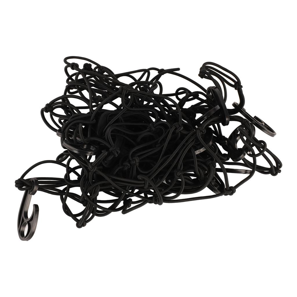 Bagagenät 47 X 35in Latexnät Bagagefäste Bungee Cord Lastnät för Motorcykel Fordon Tak