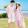 Stylish Summer Beachwear: Mother-Son & Mother-Daughter Dress