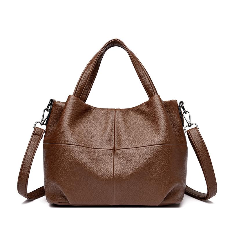 Tote Bag - Fashionable and Casual Women's Bag, Retro Single-shoulder Handbag, Simple Mom Bag