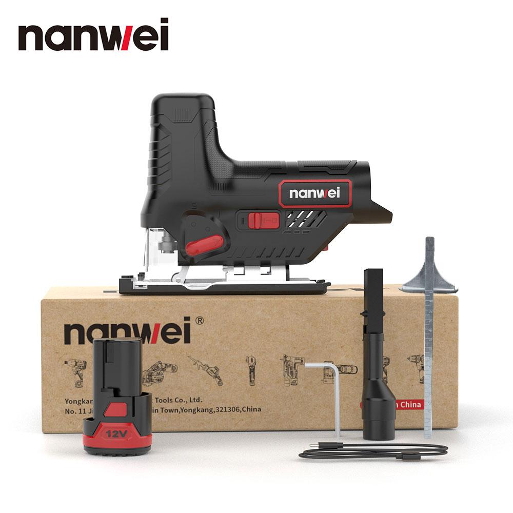 NANWEI 12 V /Jig Saw /Mini /6-speed setting /1500-2800 rpm /Charging interface Tpye-C