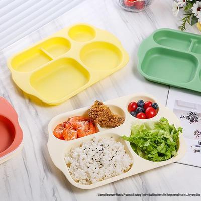 Thickened Plastic Divided Meal Tray for Children