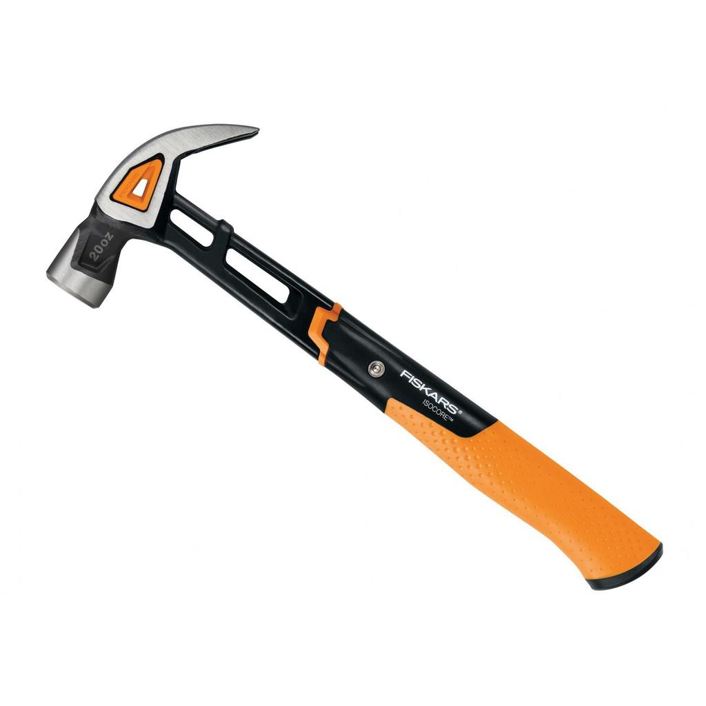 Fiskars Isocore Curved Finishing Hammer