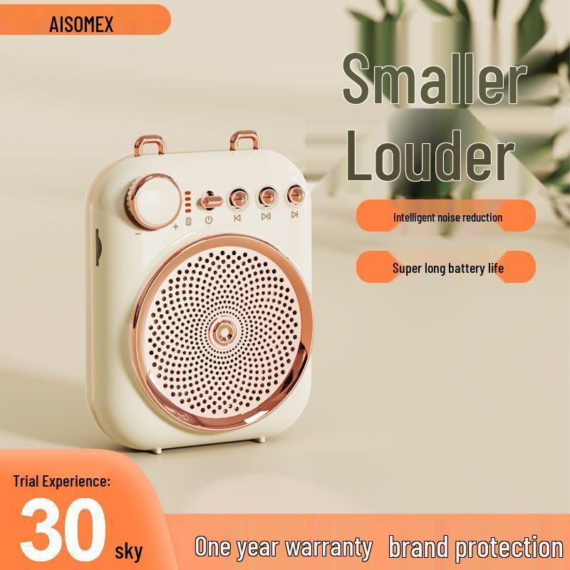 

Little Bee Wireless Headset Microphone with Large Volume Speaker for Lectures Contact Customer Service