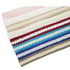 100cm Weizenstich Schnürsenkel für Freizeit-Sneaker Weiße Sportschuhe Mehrfarbig Geflochtene Flache Schnürsenkel Großhandel Pro Paar