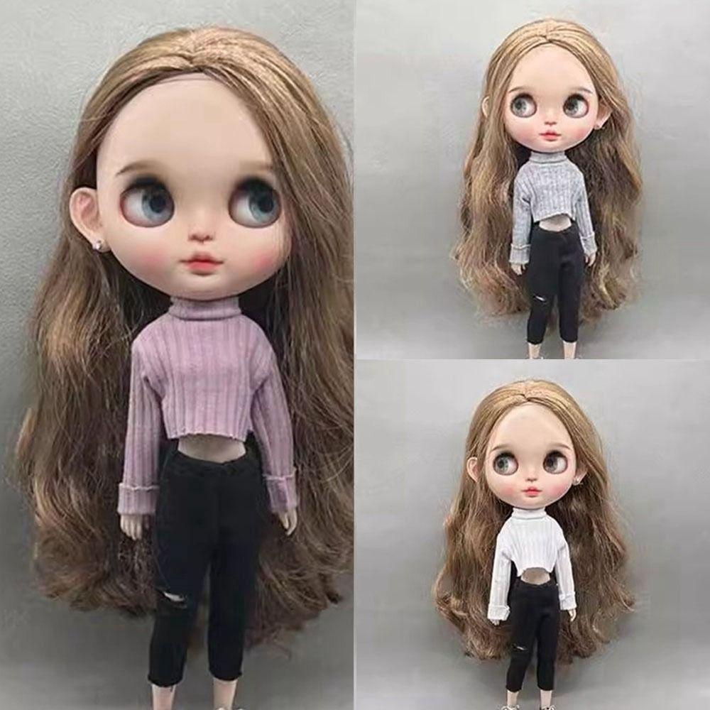 

Girl s Birthday Gift Knitted Blouse Tops for azone ymy22 pp fr ob24 ob27 Dolls for blythe Dolls 9