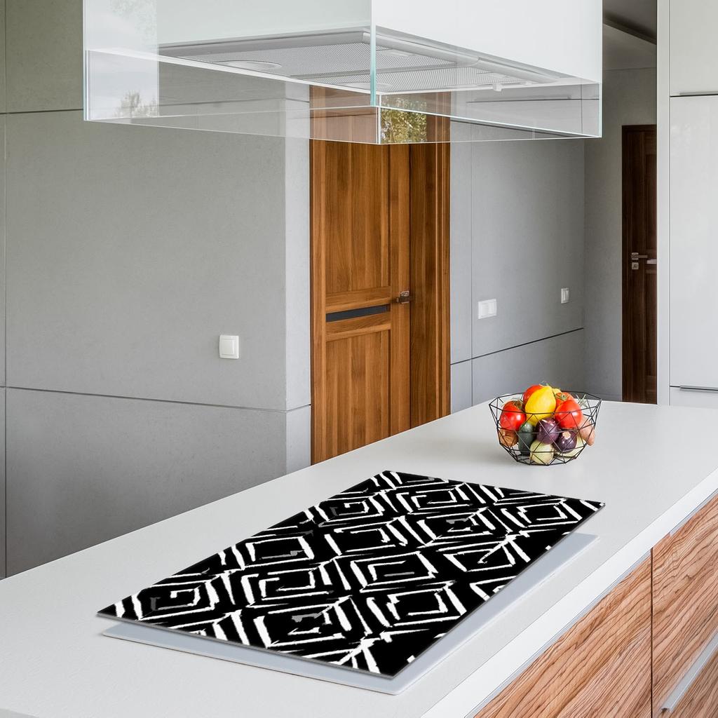 Glass Protective Stovetop Panel 90x52 Pattern