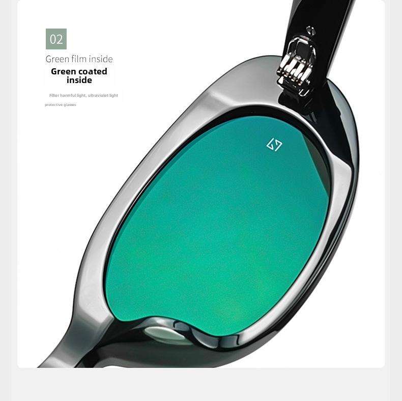 BANDEON.S Unisex Sonnenbrille mit ovalem Rahmen - Hochwertiger UV-Schutz, Promi-Stil