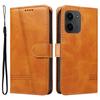 For Xiaomi Redmi 15C 4G (173mm) Wallet Case T-Shape Lines Leather Phone Cover Stand