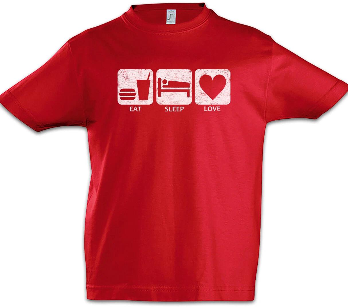 Eat Sleep Love Boys kids boys T-Shirt Fun Couple Just Married Marriage Engaged Love 130