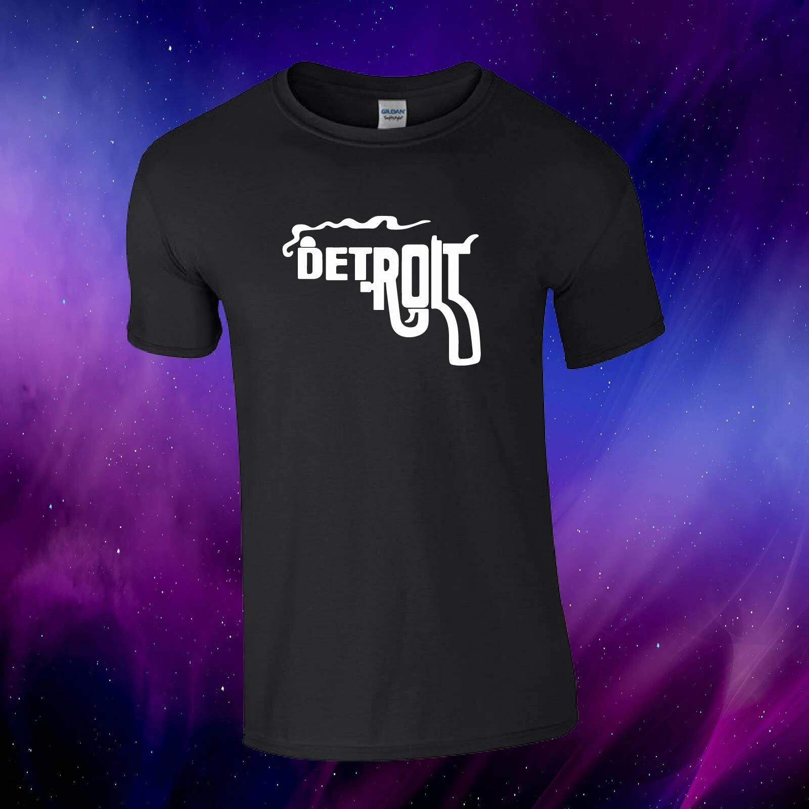 Detroit Smoking Gun Unisex Kids/Adults Top T-shirt M
