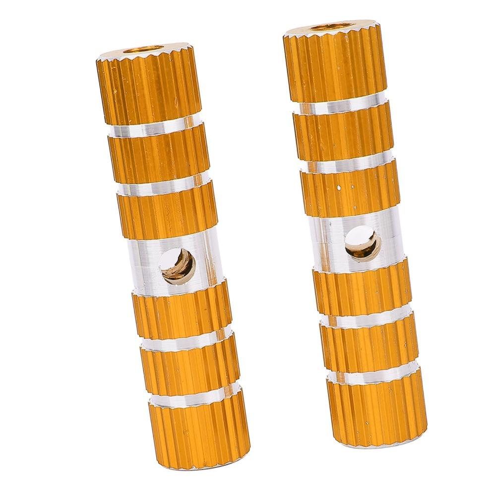 1 Pair 100mm Bike Pegs Aluminum Alloy Bicycle Foot Pegs Durable Rear Bike Pegs  BMX Cycling