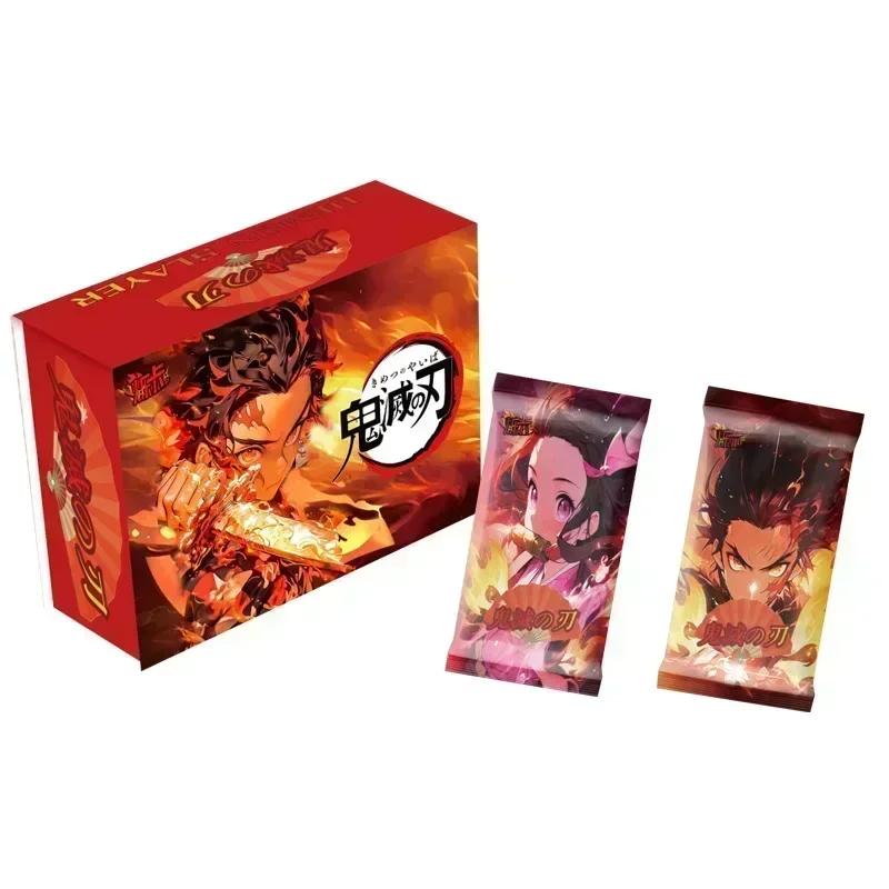 Demon Slayer Card AIKAHO English Version Journey Chapter Tanjirou Nezuko Kanroji Limited Anime Peripheral Collection Cards