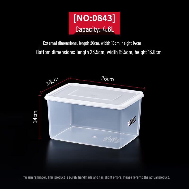 Huihuang Commercial Plastic Rectangular Food Storage Container