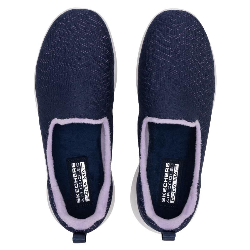 Skechers Women's Fleece-Lined Slip-On Walking Shoes