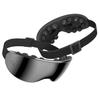 Eye Mask In Japan Vibration Technology Visible 3D Vibration Eye Care Eye Warmer Eye Massager for Eye No Bluetooth Music Gift for Men and Rust Green
