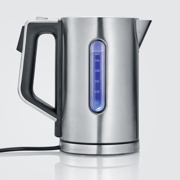 SEVERIN WK3418 Kettle - Stainless Steel - 1.7 L - Adjustable Temperature - LCD Display