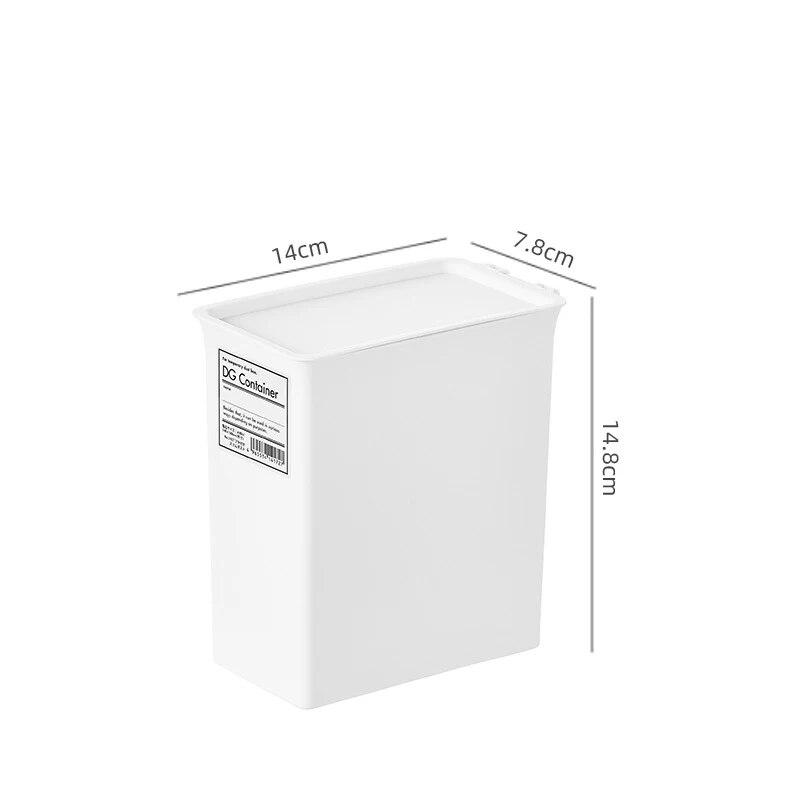Household Storage Baskets Bottle Laundry Powder Storage Box Covered Washing Powder Laundry Powder Boxes Storage