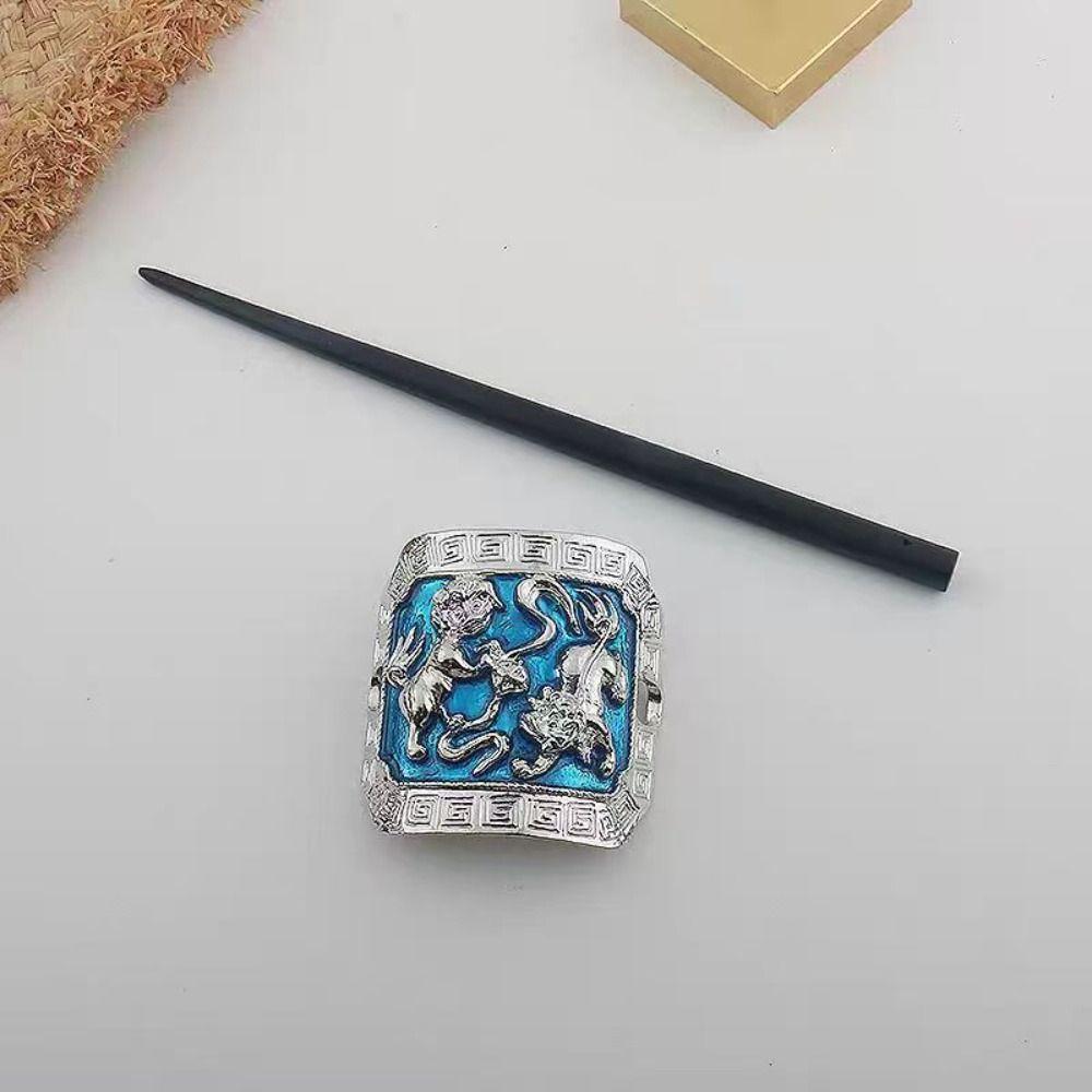Magpie Retro Enamel Hairpin Ethnic Style Hair Accessories Hair Sticks for Long Hair  Decoration