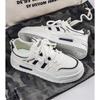 Mesh Shoes Summer New Men's Casual Trend Sports Shoes Student Breathable Running Shoes Thick Sole