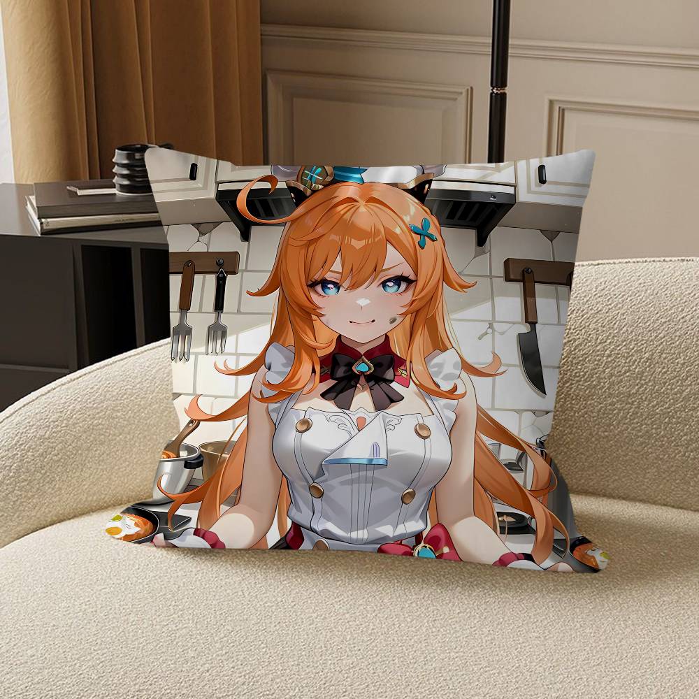 Game E-Escoffier Personlig bild text hem dekorativa kuddar Hushållsgåvor 45x45cm