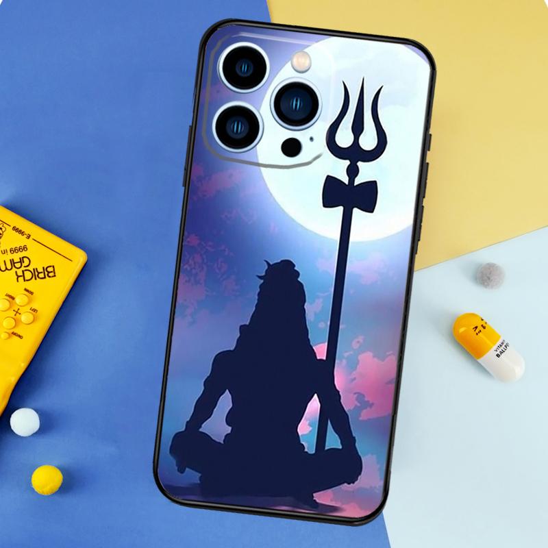 Lord Shiva Hindu God Buddha India Phone Case For iPhone 17 16 15 14 13 11 12 Pro Max Mini 15 16 Plus 16e 17 Air Bumper Cover