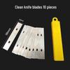 Multi-functional Cleaning Tool: Aluminum Alloy Scraper for Glass, Putty, and Grout Removal