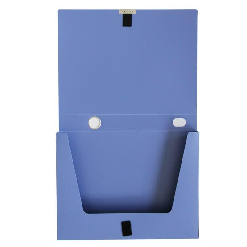 Deli A4 35mm Plastic Archiefdozen (Verpakking van 5 stuks)