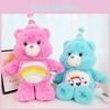 Carebears Rainbow Bear Plush Toy Adorable Soft Short Plush Cartoon Animal Doll 33cm Birthday Gift