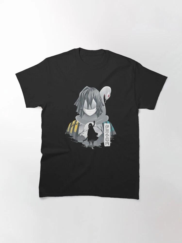 Anime Obanai Iguro Snake Hashira 3 Cute Demon Slayer Basic T Shirt S