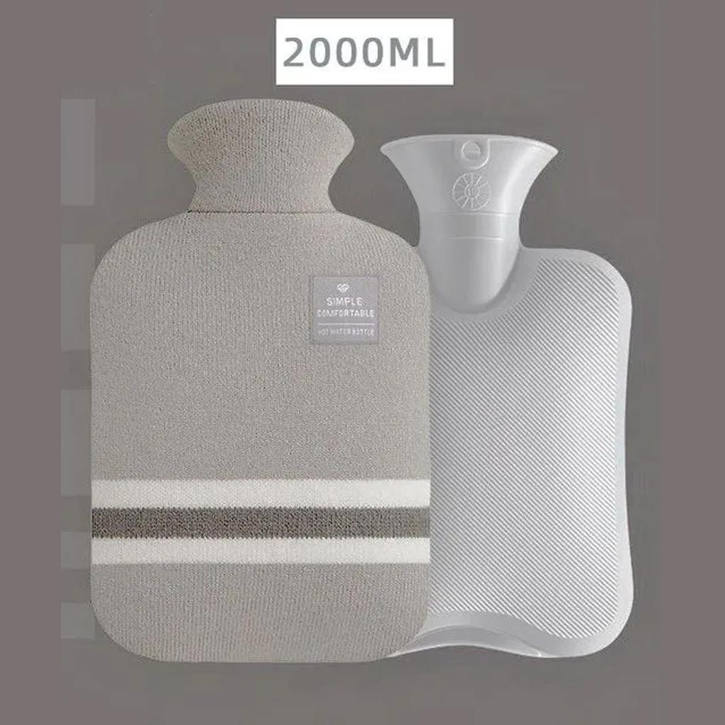 Anti-colic Water Heating Pad with Cover 2000 ml for Newborns Adults Local Body Warming Hot Cold Water Use Removable Washable Cover Safe High-Quality