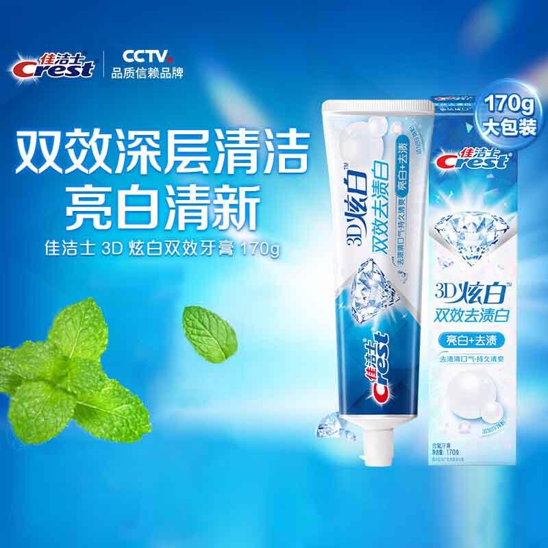

Crest 3D White Dual Action Toothpaste