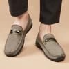 Men's Casual Leather Shoes Lightweight Loafers Moccasins Comfortable Slip On Driving Shoe