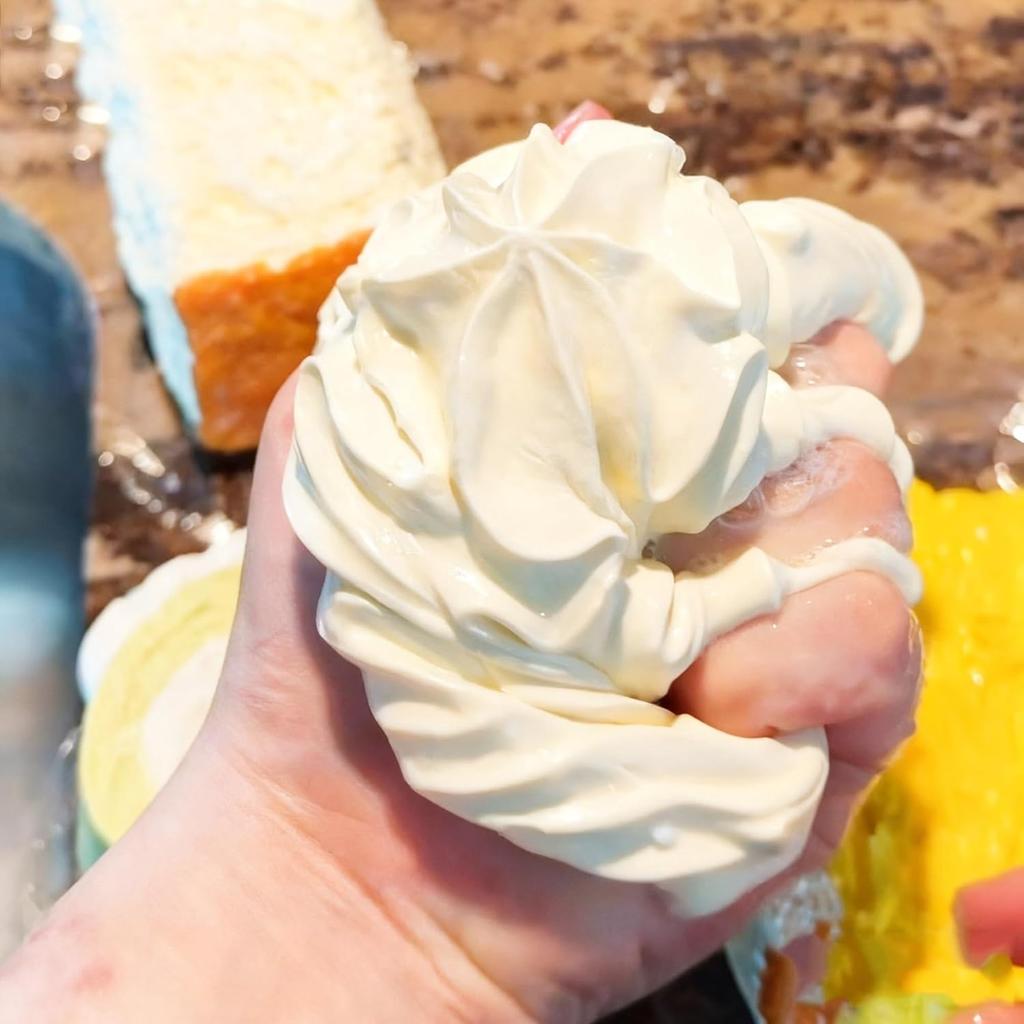 1/2/4Pcs Simulation Cream Squishy Toy Slow Rising Cream Realistic Dessert Simulation Squeeze Fidget Stress Relief Sensory Tool