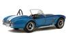 Solid Shelby Cobra Miniature Car 1/18 Scale SHELBY COBRA 427 S/C 1965 (Metallic Blue) Non-Opening Hood