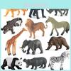 Mini Wild Animal Model Set With Plastic Figures For Educational Display And Collection