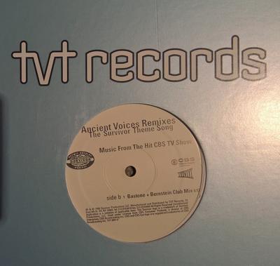 Disque 12 pouces DIVERS - Ancient Voices Remixes - The Surviv TVT69010 TVT Records 2000 US Dance & Electronica Occasion