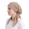 Women's Lace Headwrap Turban Pullover Hat with Tail for Casual Daily Wear