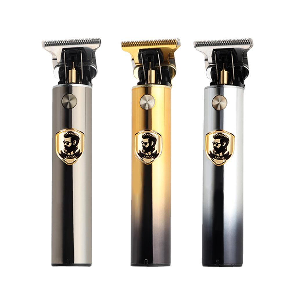 Waterproof T9 Electric Hair Clipper - Full Body Wash, Stylist Carving, Oil Head, Gradient Design