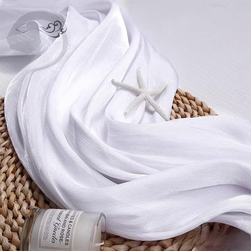 100x150cm Glitter Organza Fabric for Dress Skirt Shirt Clothing Diy Sewing Shiny Cloth Smooth Comfortable Textile