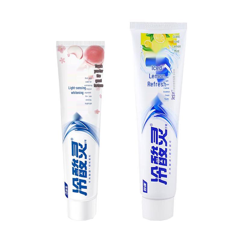 Lengsuanling Whitening & Refreshing Toothpaste Duo