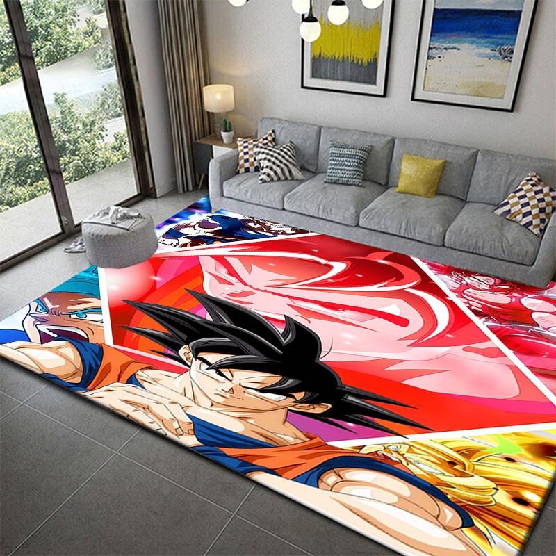 

Dragon Ball Kids Bedroom Cartoon Carpetanime soft washable cartoon floor carpet 60x90cm