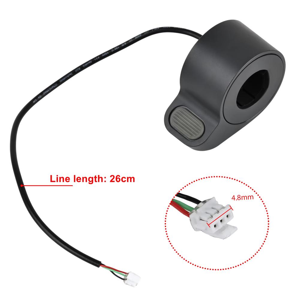 Thumb Throttle Accelerator for Xiaomi 5 / 5 Pro / 5 Max Electric Scooter Speed Control Finger Throttle Replacement Spare Parts Throttles 2