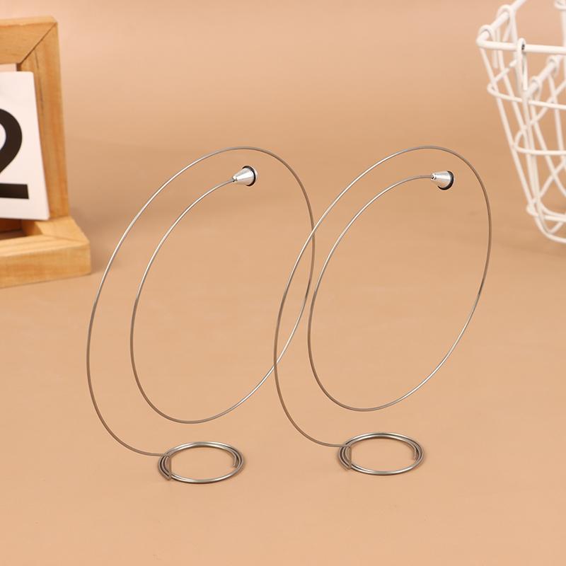 1Pc Stainless Steel Wire Eye Loupe Eyeglasses Holder Watch Repair Easy To Stuck Magnifier Eyepiece Steel Ring Accessories