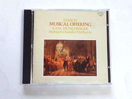 

CD JOHANN SEBASTIAN BACH - J. S. Bach: Musical Offering K30Y1525 Japan Classical Used