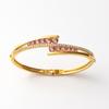 Simple Bracelet Light Luxury Personalized Cross Diamond-encrusted Gold Bracelet Women's Jewelry